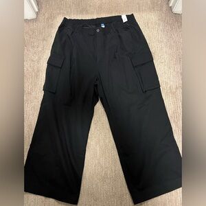 Old Navy Black Cargo Pants XXL